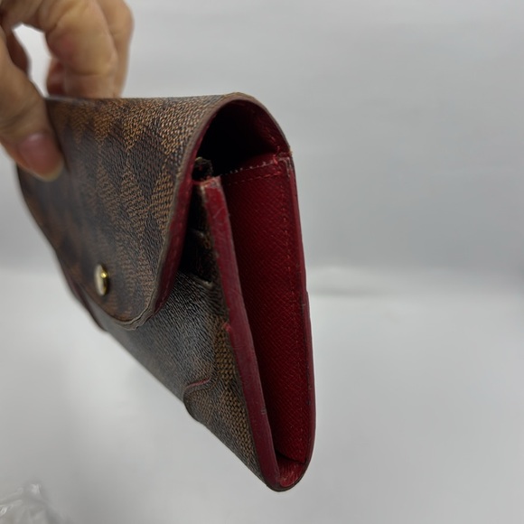 Louis Vuitton Damier Ebene Monogram Emilie Wallet 20533 - Picture 5 of 10